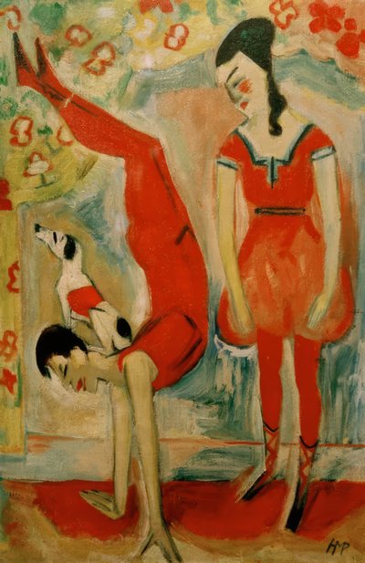 Acrobats by Max Pechstein