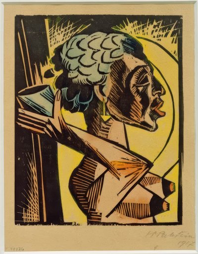 Nude with Cup by Max Pechstein