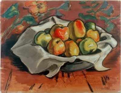 Apple Still Life by Max Pechstein
