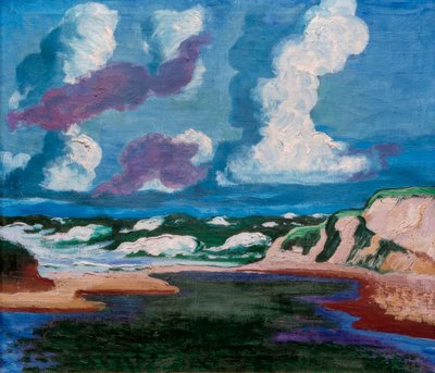 Aufkommender Sturm von Max Pechstein