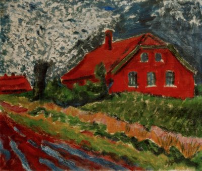 The Red House by Max Pechstein