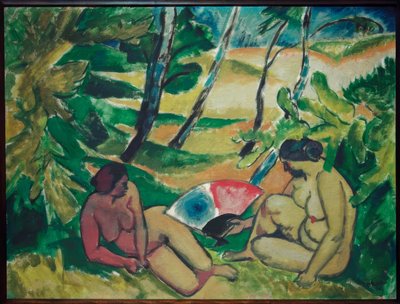 The Bathers by Max Pechstein