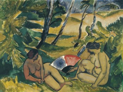 The Bathers, 1912 by Max Pechstein