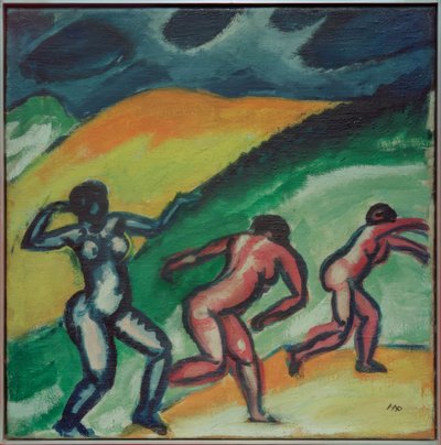 Three Women in the Dunes by Max Pechstein