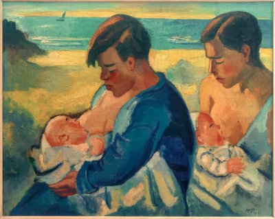 Nurturing Mothers by Max Pechstein