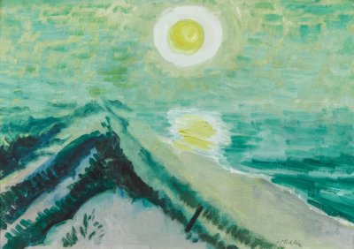 Sea Fog by Max Pechstein