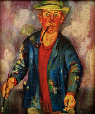Self-Portrait by Max Pechstein
