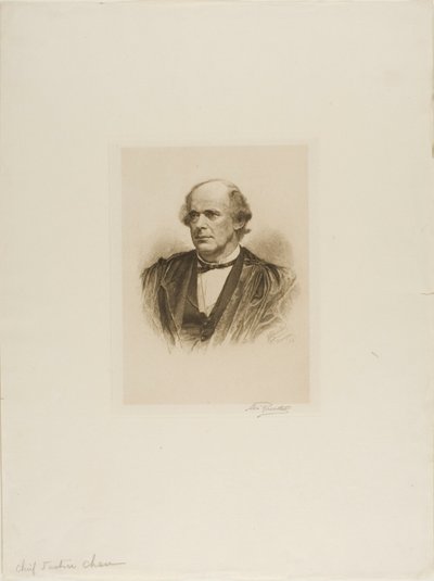 Portrait of Chief Justice Chase by Max Rosenthal