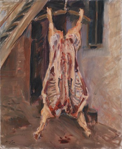 Slaughtered Pig by Max Slevogt