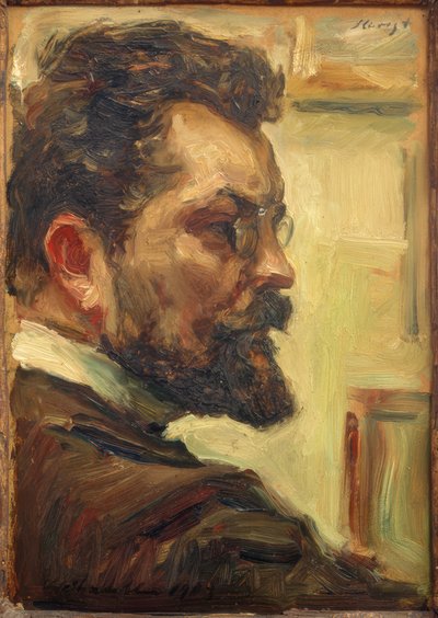 Max Slevogt / Self-Portrait 1903 by Max Slevogt