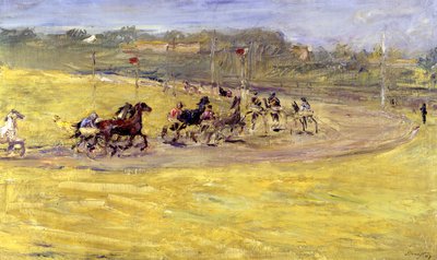 Harness Racing by Max Slevogt