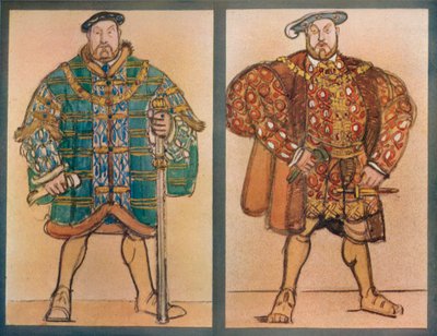Costume Designs for Henry VIII Theatre De L