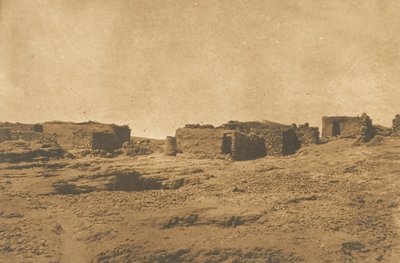 View of the Village of Abou-Hor Tropic of Cancer by Maxime Du Camp