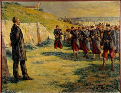 Commune de Paris: Death of Eugene Varlin by Maximilien Luce