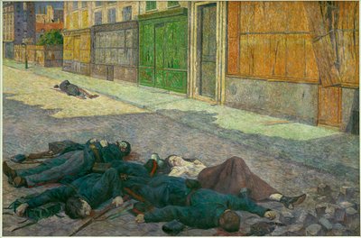 The Paris Commune 1871 by Maximilien Luce