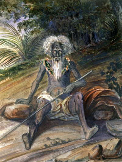 Old Man in Oceany by Maximilien Radiguet