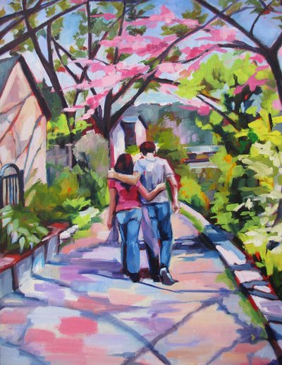 Vibrant Springtime Romance by Maxine Shore