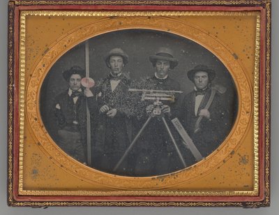 Untitled Group Portrait of Surveyors by McDonell and Co.
