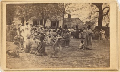 Refugee Camp, Bullard Plantation, 1864 (photo) by McPherson & Oliver
