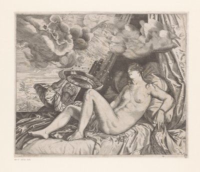 Jupiter and Danaë by Melchior Meier