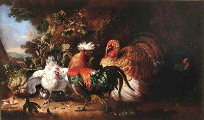 Barnyard Birds by Melchior d