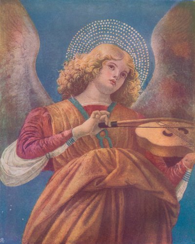 Musical Angel with Violin by Melozzo da Forli