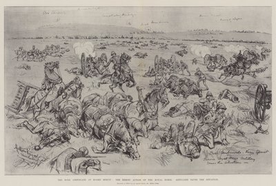 The Boer Ambuscade at Koorn Spruit, the Heroic Action of the Royal Horse Artillery saves the Situation by Melton Prior