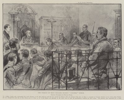 The Charge of High Treason against Colonel Lynch by Melton Prior