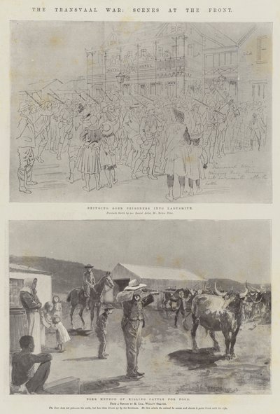 The Transvaal War, Scenes at the Front by Melton Prior