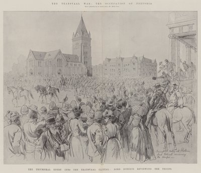 The Transvaal War, the Occupation of Pretoria by Melton Prior