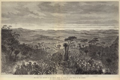 The Zulu War, Advance of the British Troops on Ulundi, the King