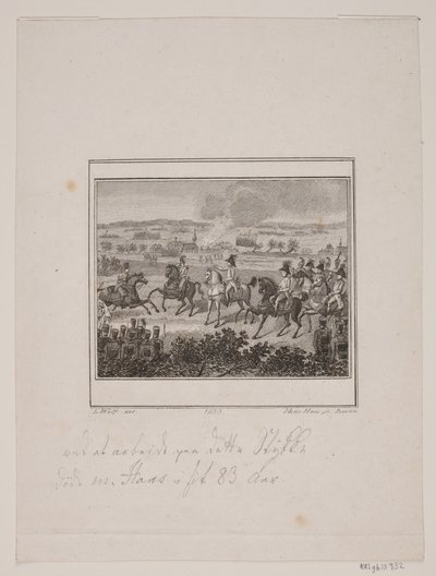Scene from the History of Frederick II by Meno Haas
