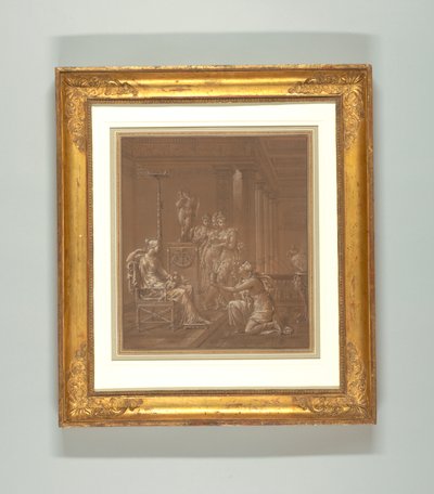 Drawing, Wallpaper Design by Merry Joseph Blondel