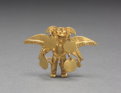 Winged Figure Pendant by Mesoamerican Mesoamerican