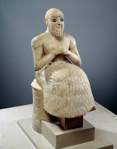 Statue of Intendant Ebih-il by Mesopotamian Mesopotamian