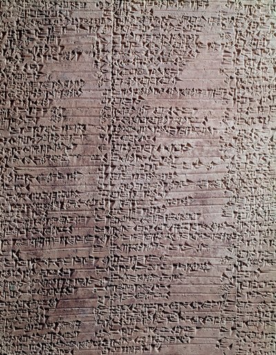 Clay Tablet from the Temple of Shamash by Mesopotamian Mesopotamian