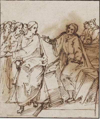 Calling of Matthew by Mesteren for Fitzwilliam Korsnedtagelsen