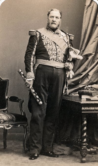 Portrait of Marshal Forey (1804-1872). Photograph by Mayer and Pierson by Meyer and Pierson