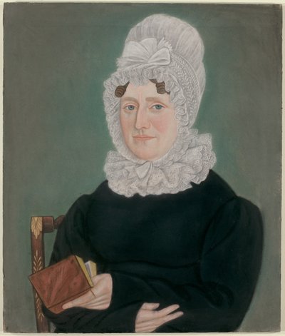 Portrait of a Woman with a Lace Cap by Micah Williams
