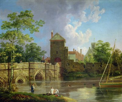 Layerthorpe Postern, York, c.1769 by Michael (1743-1801) Rooker