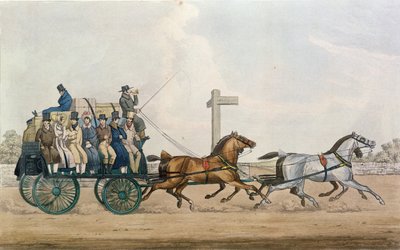 Arriving at the End of a Stage by Michael Angelo Hayes