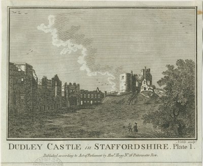 Dudley Castle (copper-plate engraving) by Michael Burghers