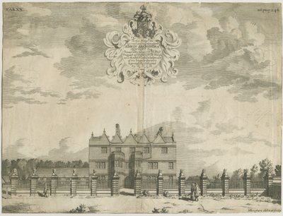 Aqualate Hall by Michael Burghers