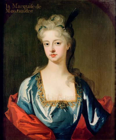 Portrait of Mary Anne Spanheim, Wife of Francois de la Rochefoucauld, Marquis de Montandre by Michael Dahl