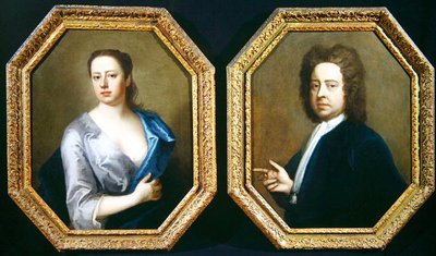 The Artist Hugh Howard and His Wife, Thomasine Langston Howard by Michael Dahl