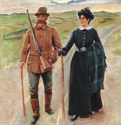 Sødring and His Wife (Study for 