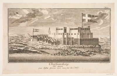 Christiansborg on the Guinea Coast, seen from the northeast by Michael Rössler