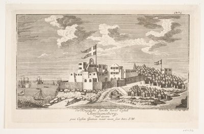 Christiansborg on the Guinea coast, seen from the southwest by Michael Rössler