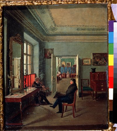 In the Room by Michail Fyodorovich Davydov