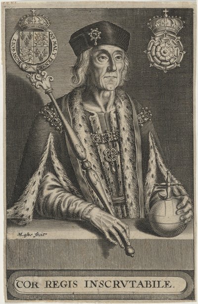 Henry VII of England by Michel Lasne